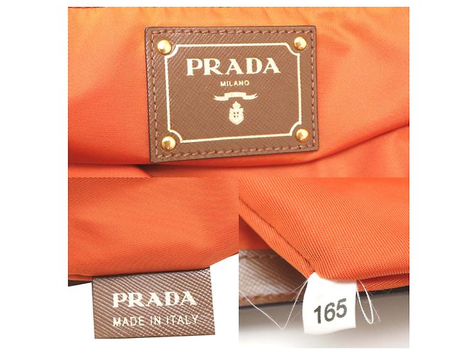 Borsa Tote Prada da Donna in Khaki Cachi - vista 7
