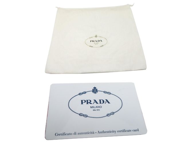 Borsa Tote Prada da Donna in Khaki Cachi - vista 9