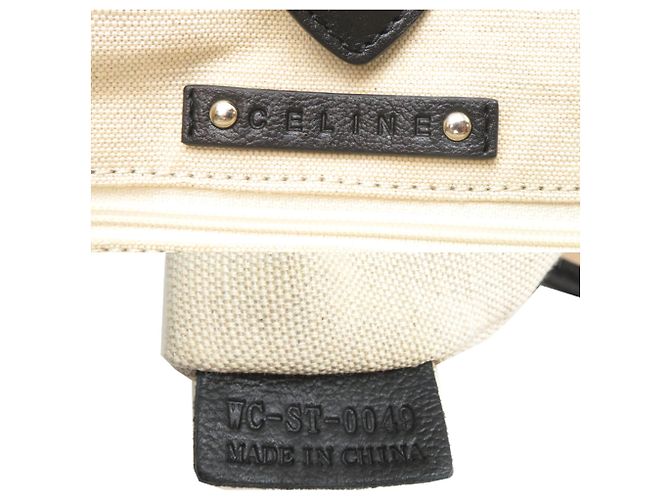 Céline Borsa Tote Celine Sulky da donna in nero - vista 7