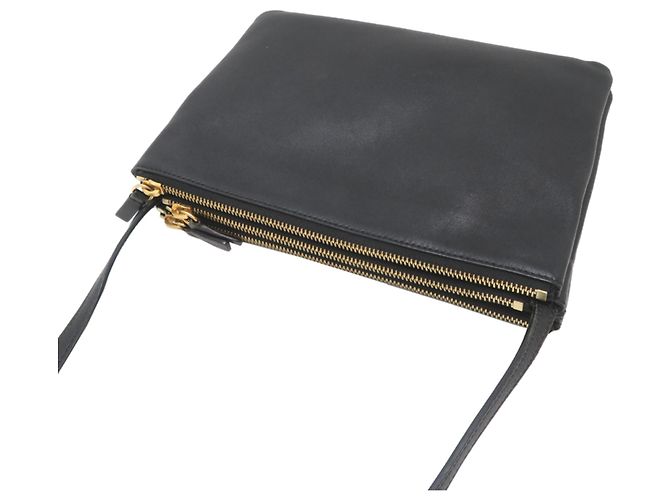 Céline Celine Trio Schultertasche Schwarz - Ansicht 4