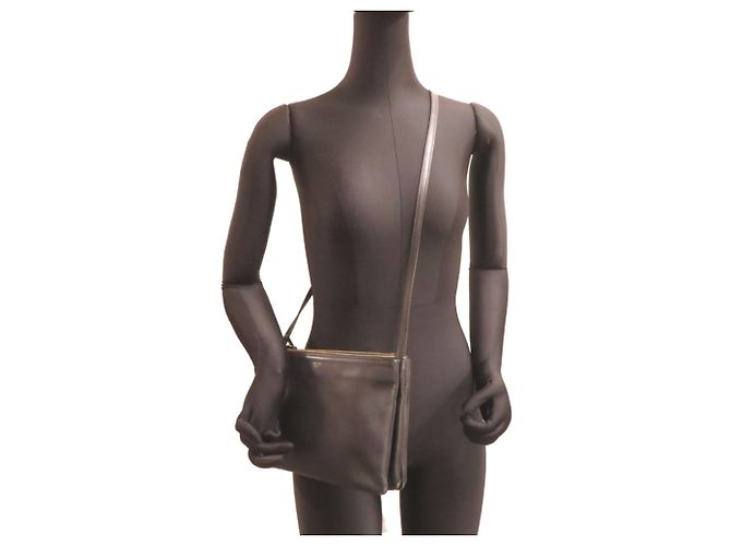 Céline Celine Trio Schultertasche Schwarz - Ansicht 9