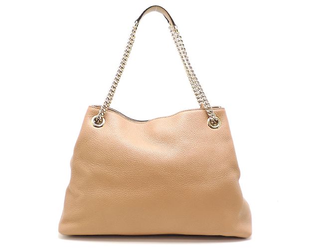 Borsa a tracolla da donna Gucci Interlocking G Soho Chain Beige - vista 2
