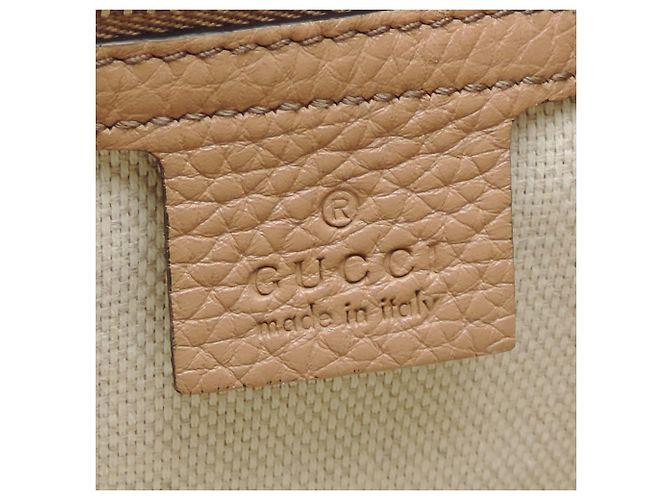 Borsa a tracolla da donna Gucci Interlocking G Soho Chain Beige - vista 7