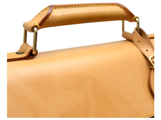 Borsa a tracolla Louis Vuitton Clipper Damier Canvas Marrone - vista 5