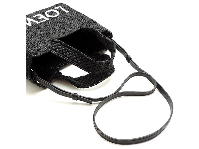 Borsa a mano Loewe Font Tote Mini Nero - vista 5