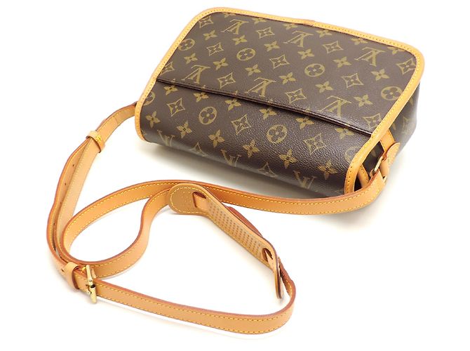Borsa a tracolla Louis Vuitton Sologne Marrone - vista 4