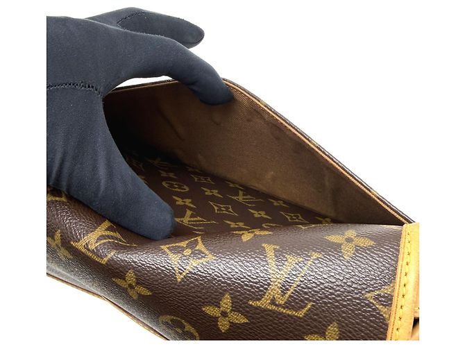 Borsa a tracolla Louis Vuitton Sologne Marrone - vista 8
