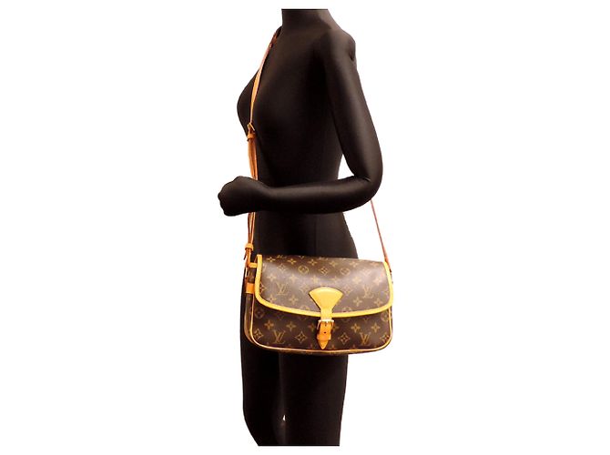 Borsa a tracolla Louis Vuitton Sologne Marrone - vista 9