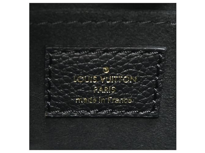 Borsa Louis Vuitton Empreinte Petite Sac Plat Nero Beige - vista 8