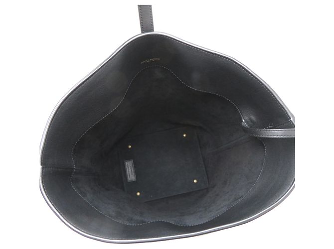 Autre Marque Borsa a tracolla Saint Laurent Paris LE 37 da donna Nero - vista 5