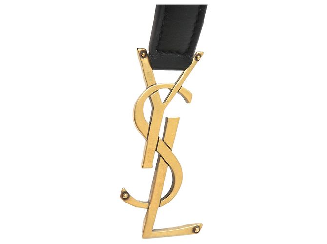 Autre Marque Borsa a tracolla Saint Laurent Paris LE 37 da donna Nero - vista 9