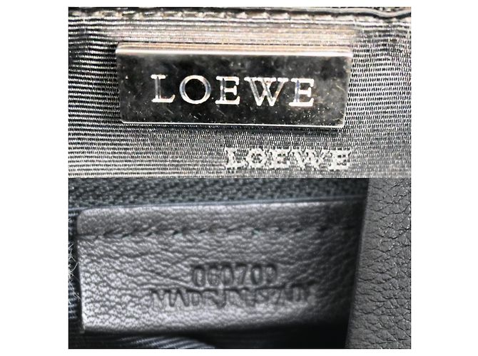 Borsa a mano Loewe Amazona 28 da donna Nero - vista 8