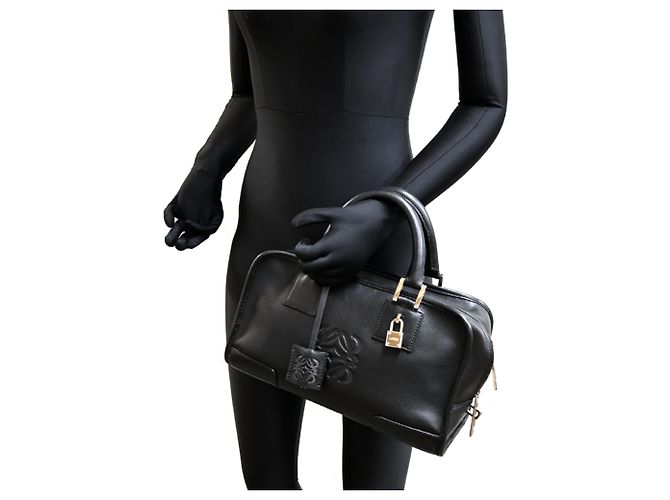 Borsa a mano Loewe Amazona 28 da donna Nero - vista 9