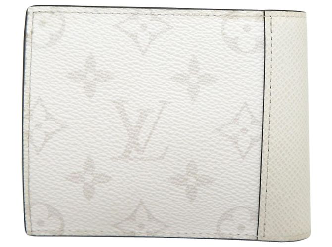 Louis Vuitton Portefeuille Marco Bi-fold Wallet Bianco - vista 2