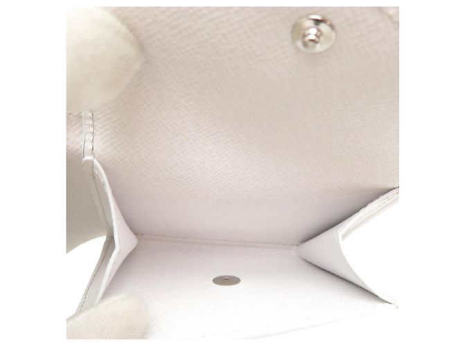 Louis Vuitton Portefeuille Marco Bi-fold Wallet Bianco - vista 7