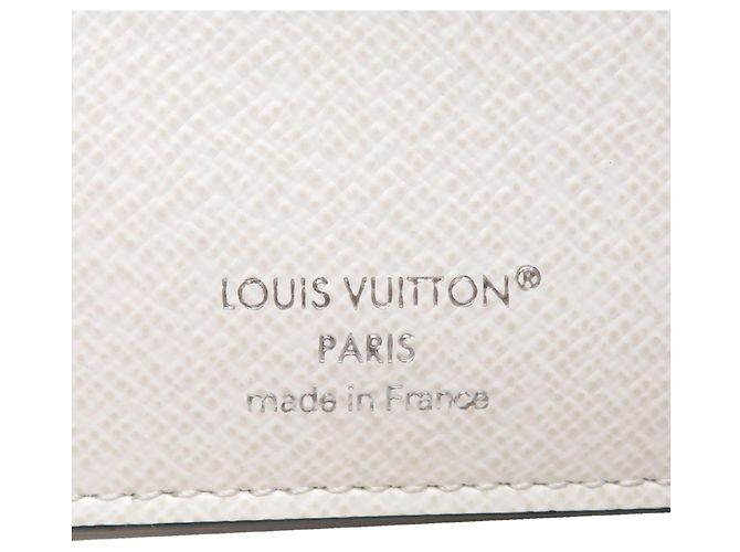 Louis Vuitton Portefeuille Marco Bi-fold Wallet Bianco - vista 8