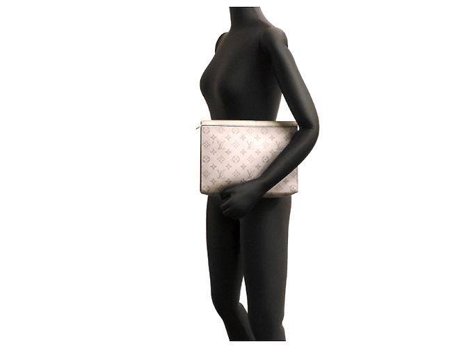 Louis Vuitton Pochette Woyage Pochette da uomo Marrone - vista 7