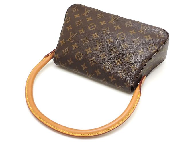 Bolso Louis Vuitton Mini Looping Castaño - vista 4