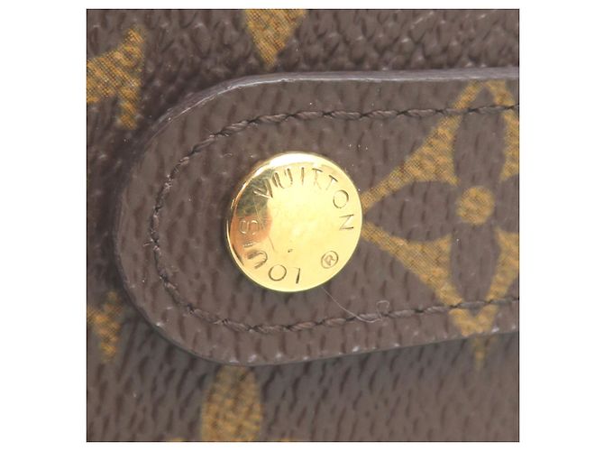 Portafoglio bi-fold Louis Vuitton Monogram Brown Marrone - vista 10