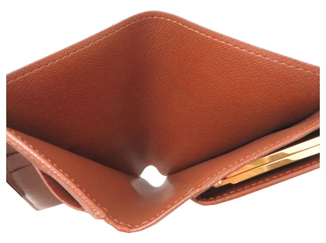 Portafoglio bi-fold Louis Vuitton Monogram Brown Marrone - vista 6