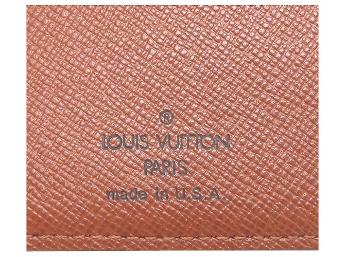 Portafoglio bi-fold Louis Vuitton Monogram Brown Marrone - vista 8