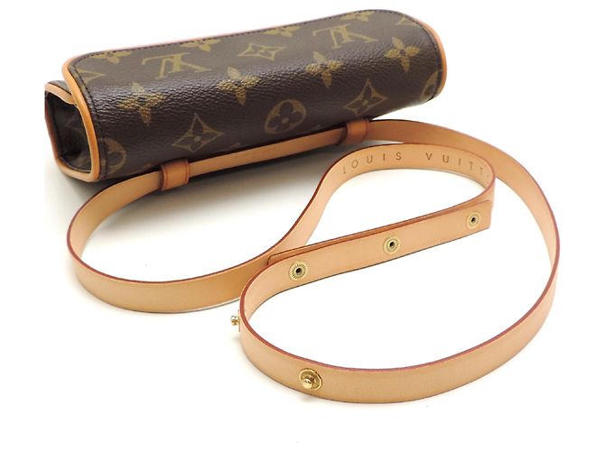Pochette Louis Vuitton Florentine da donna Marrone - vista 5