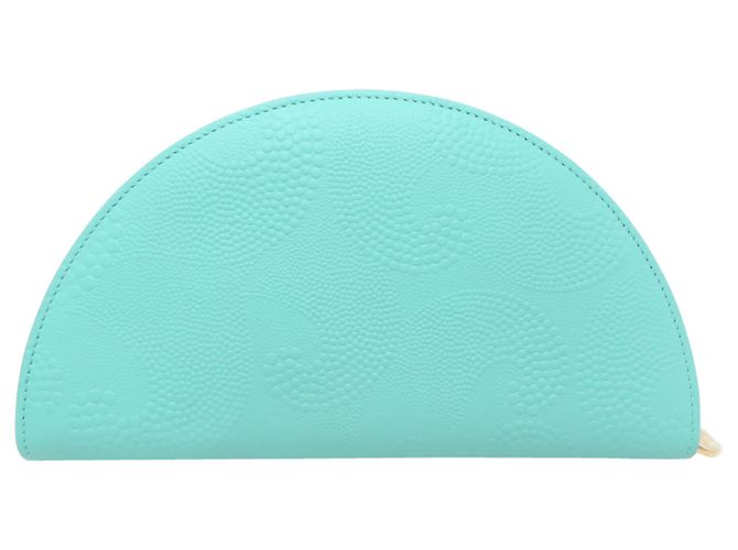 Autre Marque Cartera bi-fold de piel azul Tiffany & Co. - vista 2