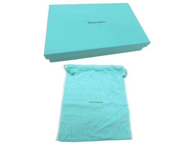 Autre Marque Cartera bi-fold de piel azul Tiffany & Co. - vista 9