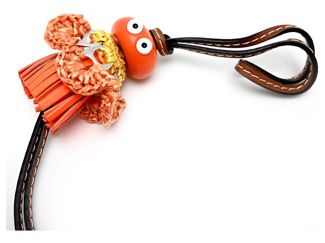 Charm per borsa Loewe Sea Angel Clione Jellyfish Arancione - vista 3