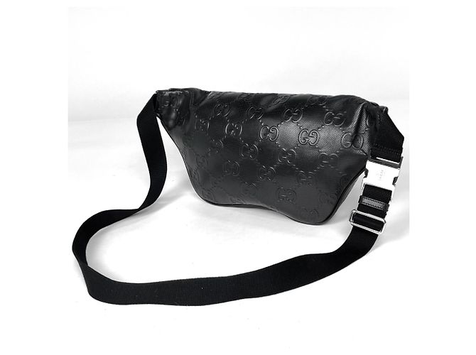 Marsupio/Borsa a tracolla Gucci in pelle nera Nero - vista 2