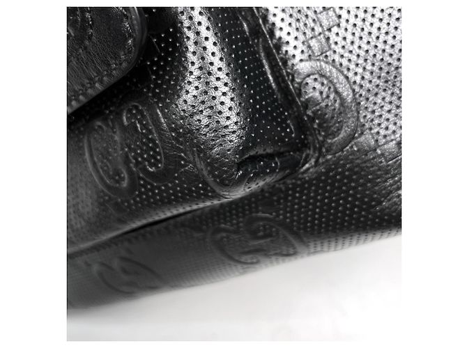 Marsupio/Borsa a tracolla Gucci in pelle nera Nero - vista 3