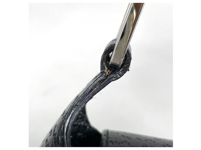 Bamboo Borsa a mano Gucci in tela e pelle nera Nero - vista 4