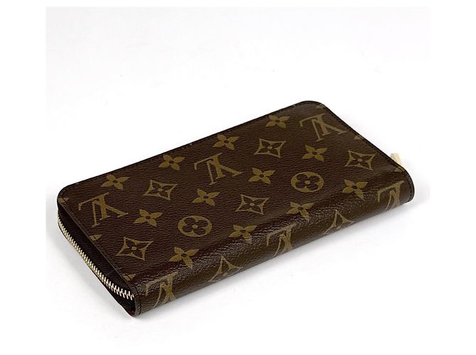 Zippy Cartera larga Louis Vuitton Brown Monogram Castaño - vista 2