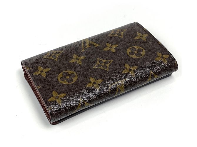 Portafoglio bi-fold Louis Vuitton Monogram Brown Marrone - vista 2