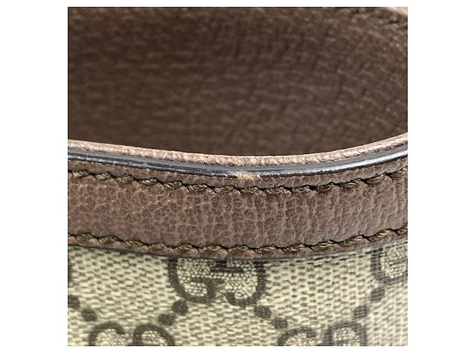 Borsa Tote Gucci Ophidia GG Medium Marrone - vista 4