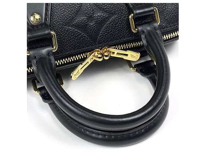 Borsa Louis Vuitton Speedy Bandoulière 20 Nero - vista 7