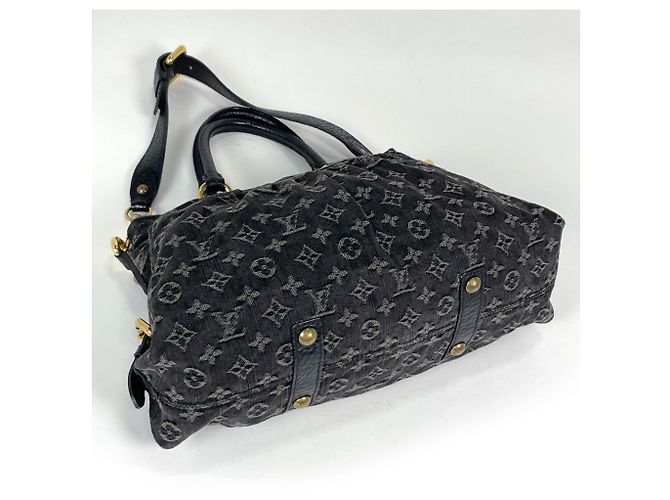 Borsa Louis Vuitton Neo Cabby MM Nero Monogramma - vista 2