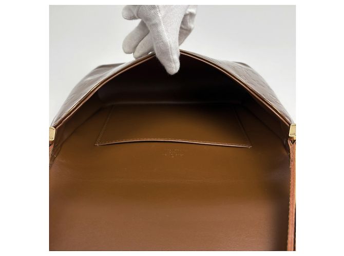 Borsa a tracolla Louis Vuitton Thompson Street Bronzo - vista 7