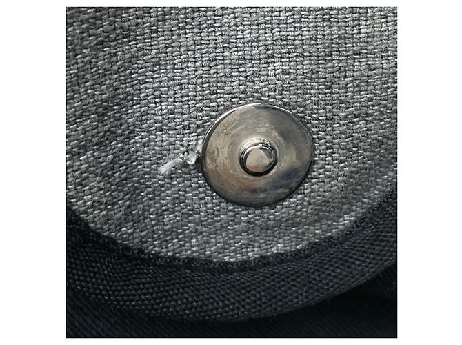Borsa Tote 2-Way Chanel Deauville Line Marrone - vista 8