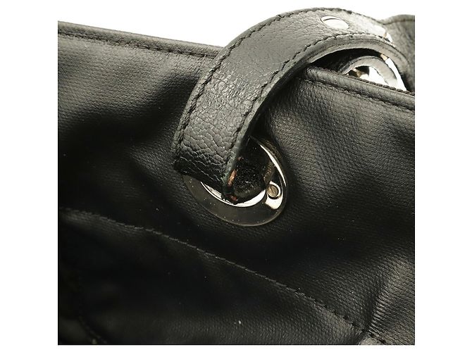 Sac Cabas Chanel Paris Biarritz GM Noir - vue 7