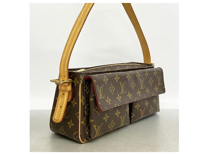 Louis Vuitton Monogram Vivacite MM Schultertasche Braun - Ansicht 2