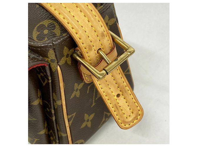 Louis Vuitton Monogram Vivacite MM Schultertasche Braun - Ansicht 7
