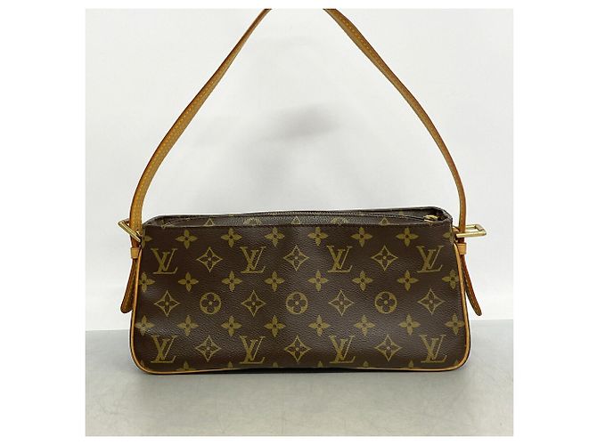 Louis Vuitton Monogram Vivacite MM Schultertasche Braun - Ansicht 9