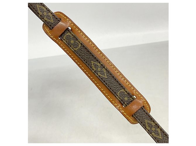 Louis Vuitton Monogram Pochette Marly Bandoulière Shoulder Bag Marrone - vista 11