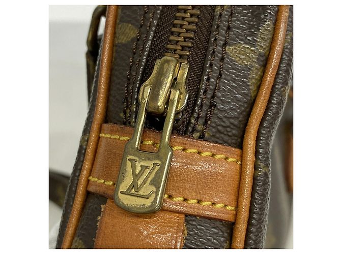 Louis Vuitton Monogram Pochette Marly Bandoulière Shoulder Bag Marrone - vista 8