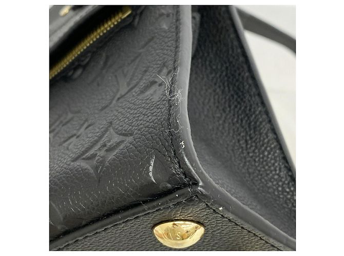 Borsa a mano Louis Vuitton Monogram Empreinte Pont Neuf MINI Nero - vista 6