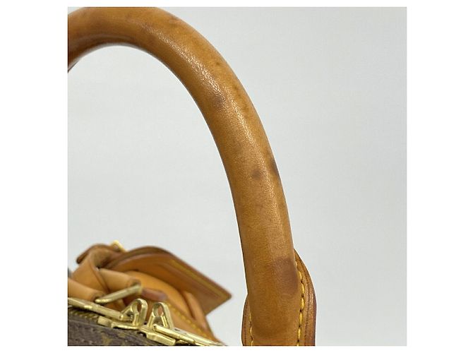 Louis Vuitton Boston Monogram Keepall 55 Castaño - vista 12
