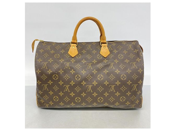 Louis Vuitton Monogram Speedy 40 Handtasche Braun - Ansicht 14