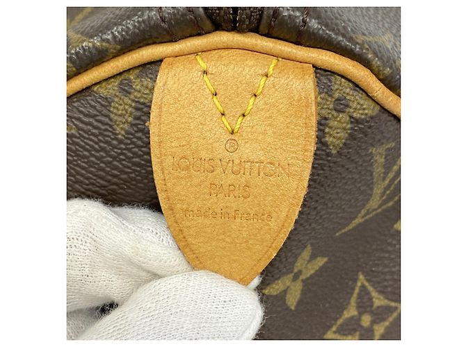 Louis Vuitton Monogram Speedy 40 Handtasche Braun - Ansicht 5