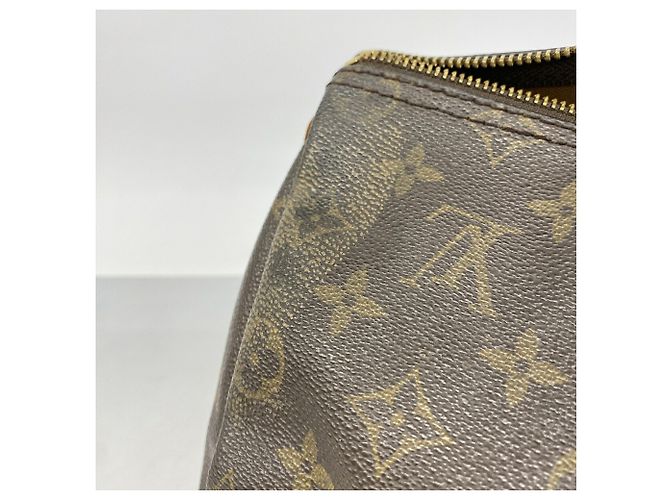Borsa Louis Vuitton Monogram Speedy 35 Marrone - vista 10